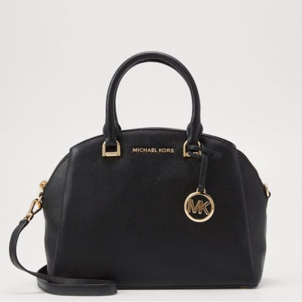 Authentic NWT Michael Kors Maxine Medium Dome Satchel bag